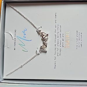 Mom Heart Necklace